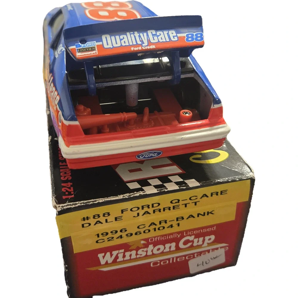 Dale Jarrett #88 Ford Quality Care 1996 Winston Cup Bank 1:24 Ltd Ed